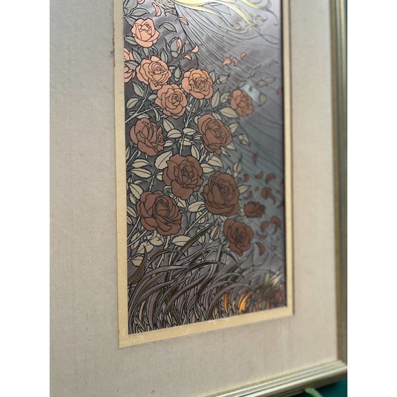 Spirit of the Wind Etching, Art Nouveau, Jean-Francois Bonotte - Picture 6 of 9